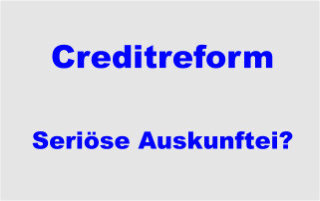 Creditreform Crefo Auskunftei Ratingagentur und Inkasso - seriöse-Auskunftei?